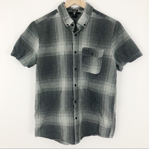 Volcom Other - Volcom Men’s Plaid Button Down Short Sleeve |I24